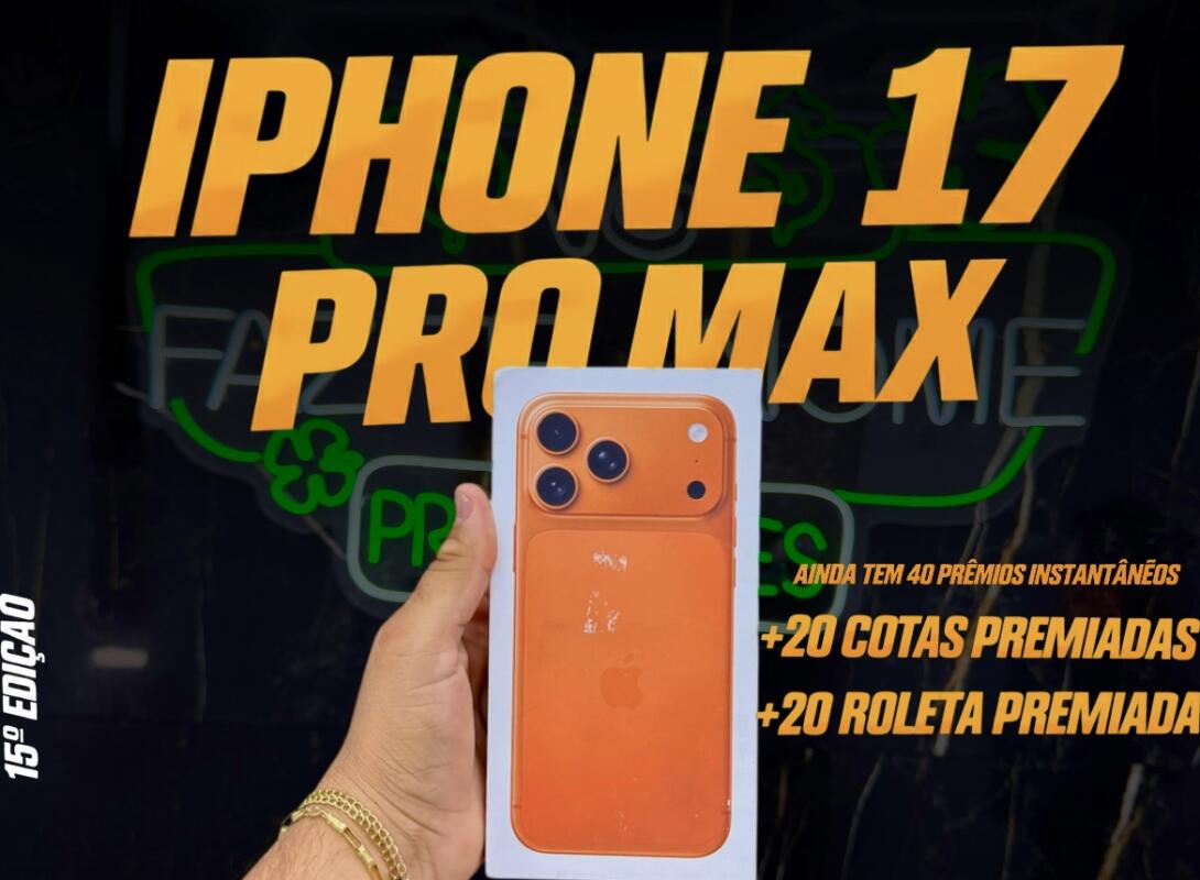 IPHONE 17 PRO MAX OU 10K💰